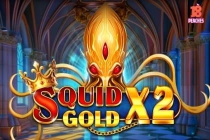 Squid Gold x2 slot game by 18Peaches