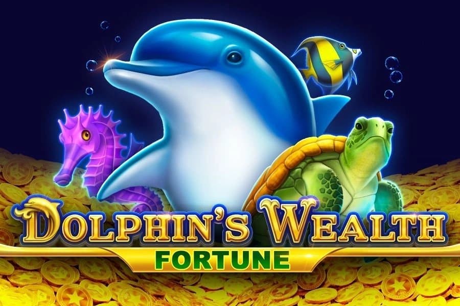 Dolphin's Wealth Fortune slot game by 1spin4win