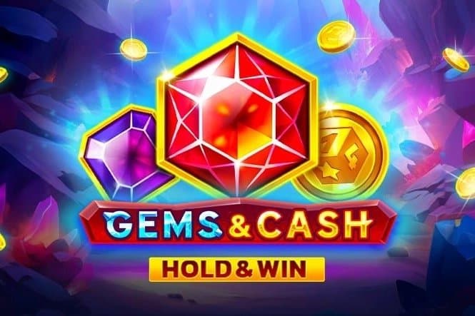 Gems & Cash slot game by 1spin4win