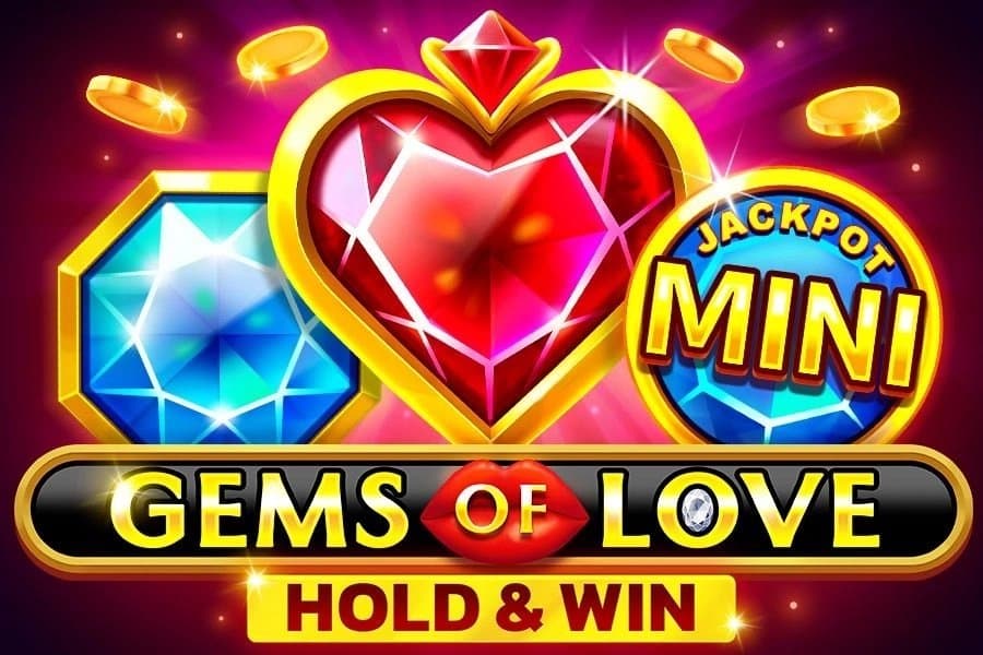 Gems of Love Hold & Win slot game by 1spin4win