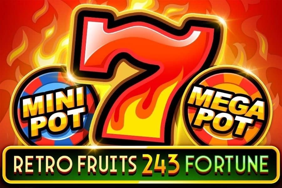 Retro Fruits 243 Fortune slot game by 1spin4win