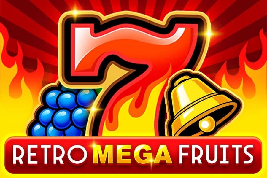 Retro Mega Fruits slot game by 1spin4win