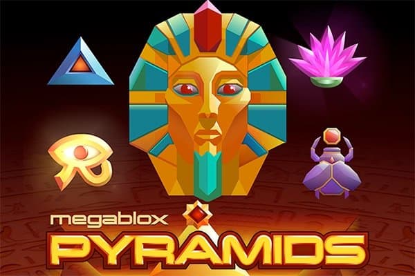 Megablox Pyramids slot game by 1x2 Gaming