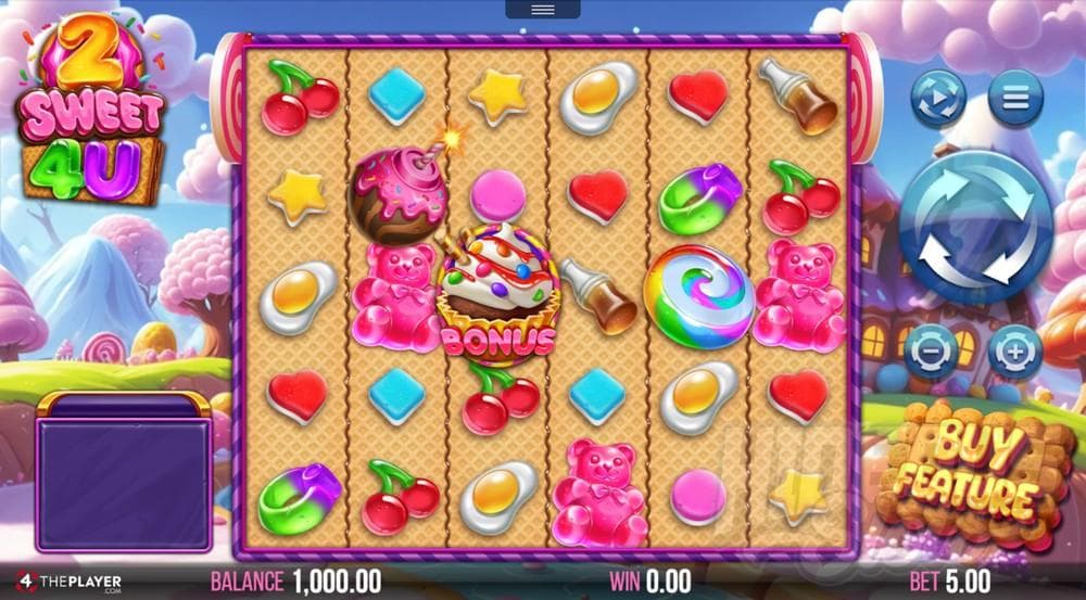 2 Sweet 4U slot game by 4ThePlayer