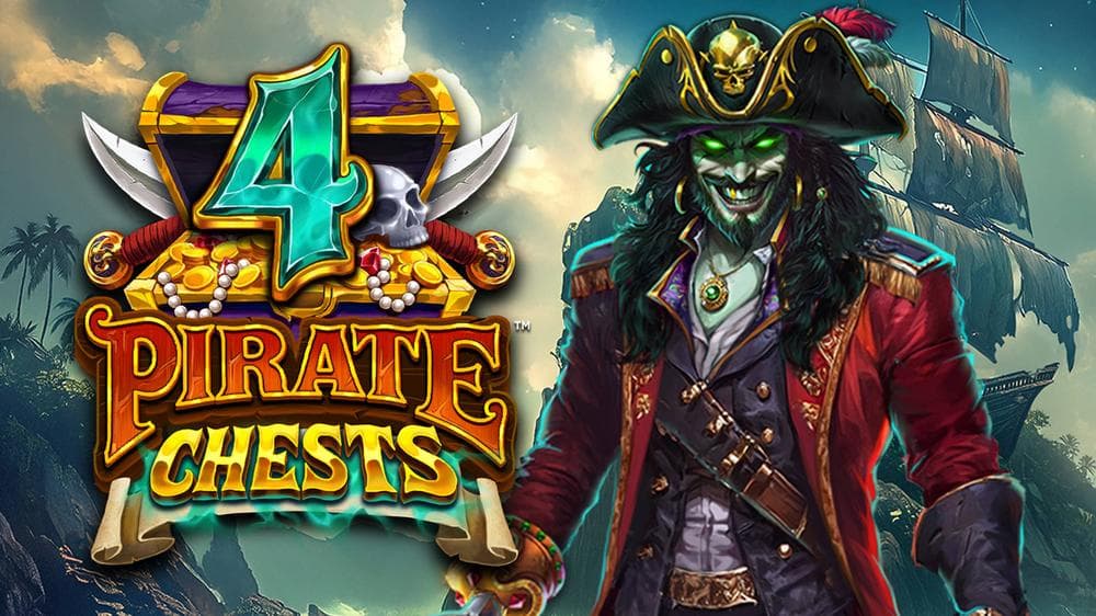 4 Pirate Chests slot game by 4ThePlayer