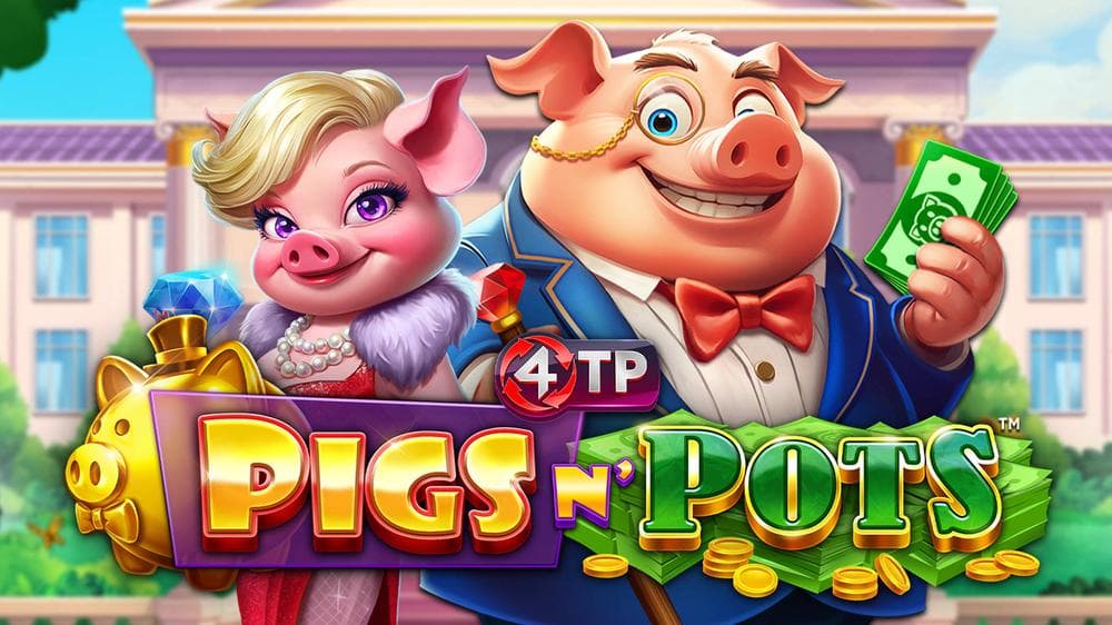 4TP Pigs N’ Pots slot game by 4ThePlayer