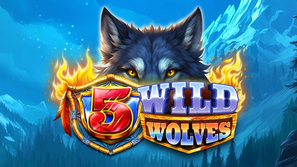 5 Wild Wolves slot game by 4ThePlayer