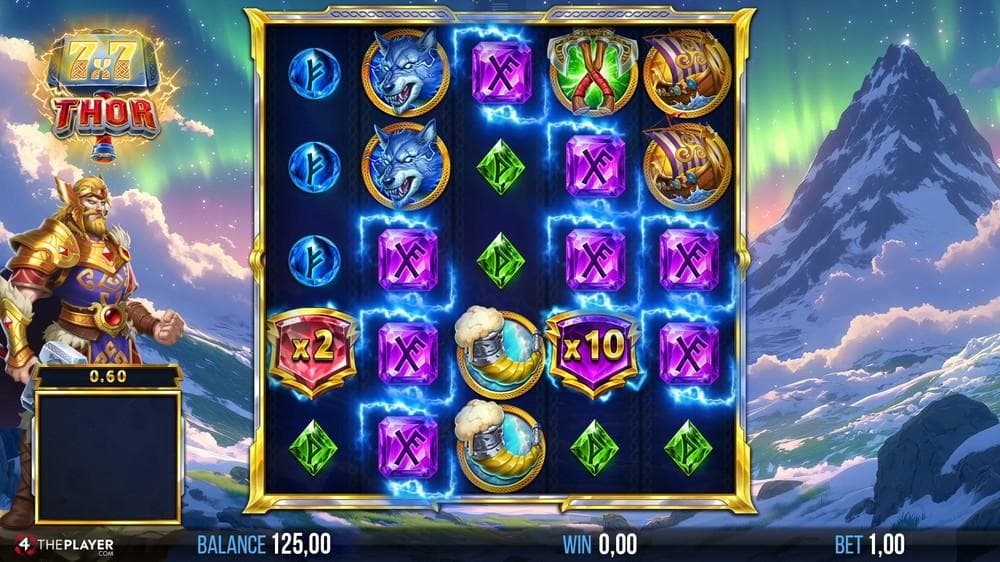 7×7 Thor slot game by 4ThePlayer