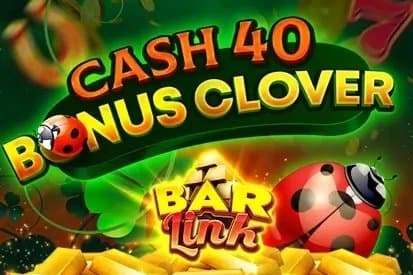 Cash 40 Bonus Clover Bar Link slot game by 7777 gaming