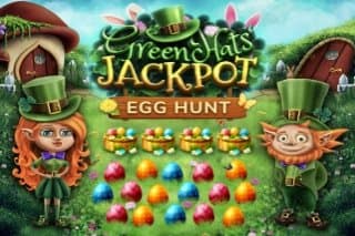 Greenhats' Jackpot Egg Hunt slot game by 7777 gaming