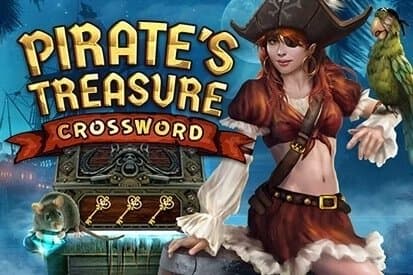 Pirate's Treasure Crossword slot game by 7777 gaming