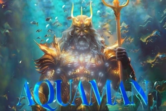 Aquaman slot game by AGT Software