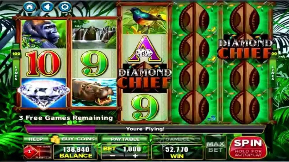 Diamond Chief slot game by Ainsworth