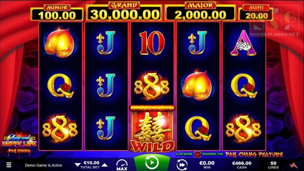 Long and Happy Life slot game by Ainsworth