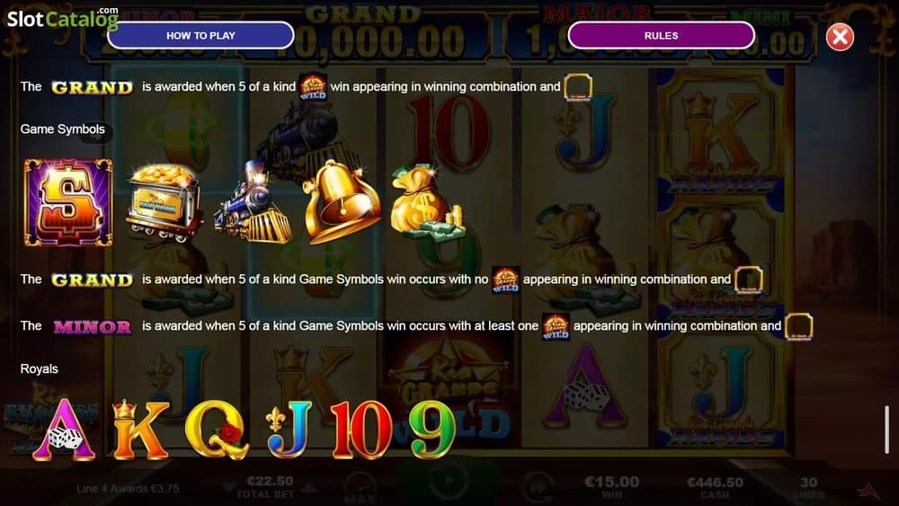 Rio Express slot game by Ainsworth