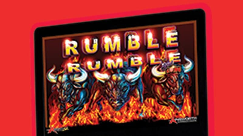 Rumble Rumble slot game by Ainsworth