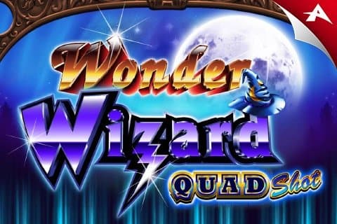 Wonder Wizard Quad Shot slot game by Ainsworth