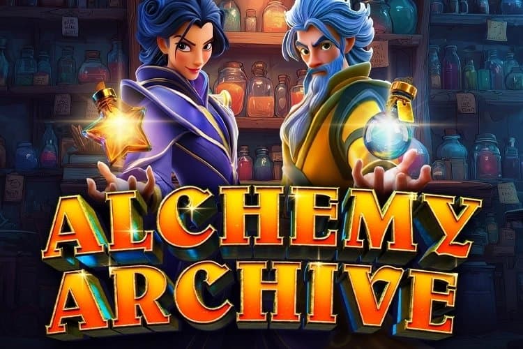 Alchemy Archive slot game by Air Dice