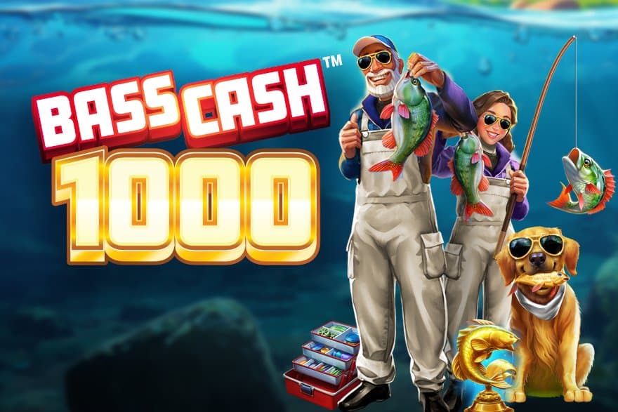Bass Cash 1000 slot game by Alchemy Gaming