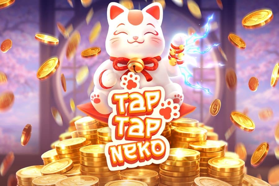 Tap Tap Neko slot game by Altente