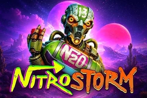 Nitro Storm slot game by Amigo Gaming