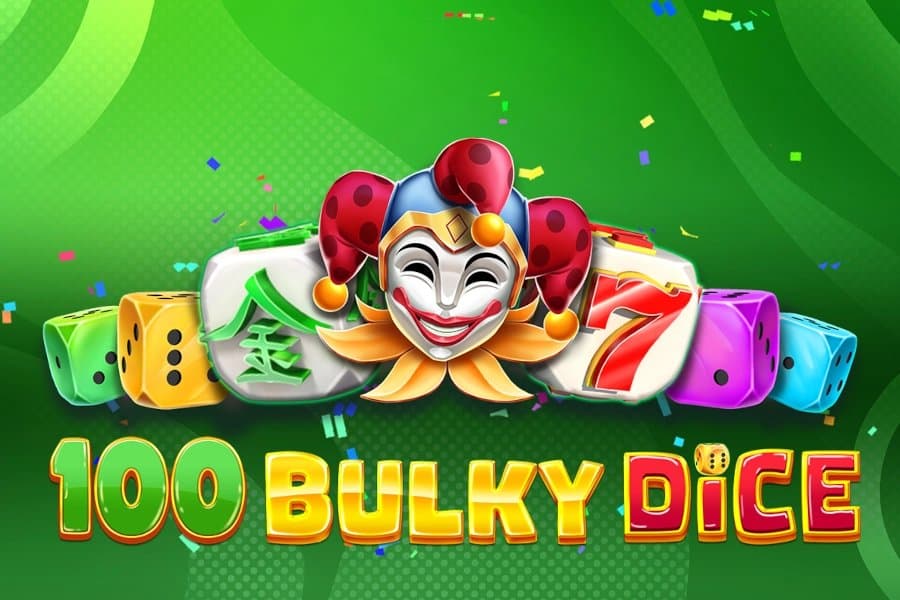 100 Bulky Dice slot game by Amusnet