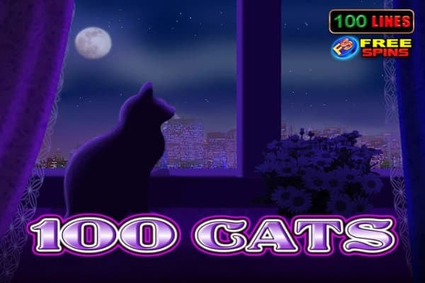 100 Cats slot game by Amusnet