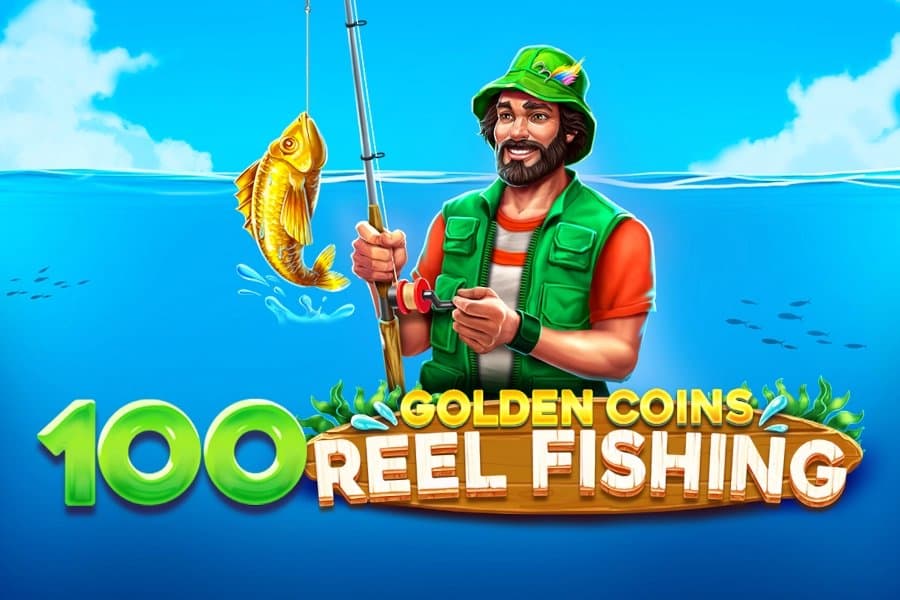 100 Golden Coins: Reel Fishing slot game by Amusnet
