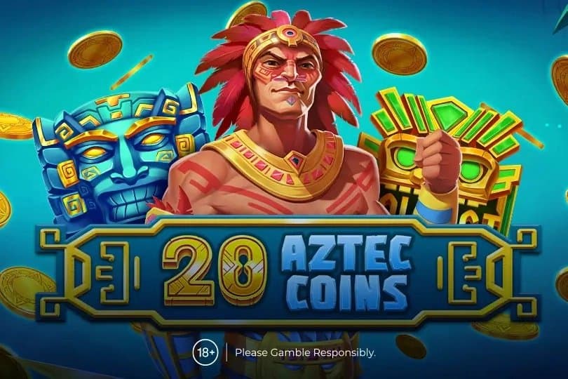20 Aztec Coins slot game by Amusnet