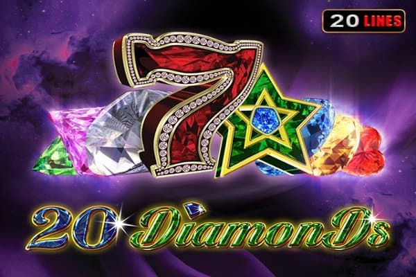20 Diamonds slot game by Amusnet