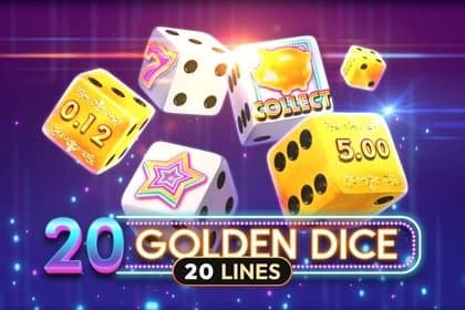20 Golden Dice slot game by Amusnet