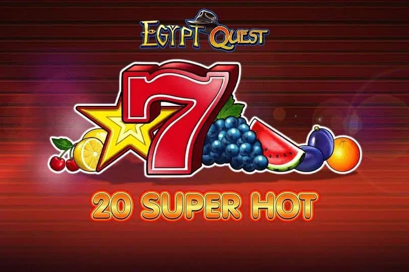 20 Super Hot Egypt Quest slot game by Amusnet