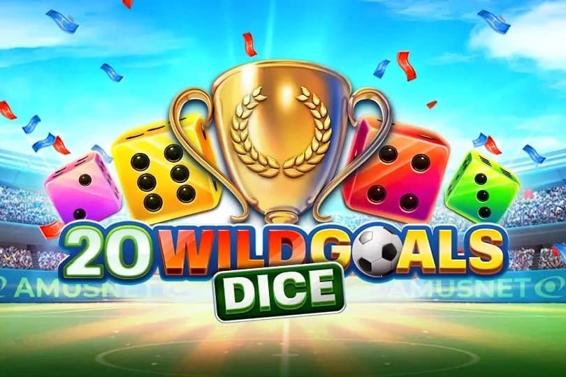 20 Wild Goals Dice slot game by Amusnet