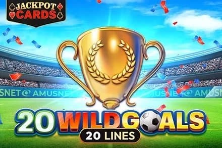 20 Wild Goals slot game by Amusnet