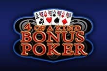 4 of a Kind Bonus Poker slot game by Amusnet