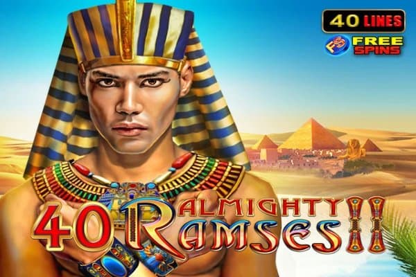40 Almighty Ramses II slot game by Amusnet