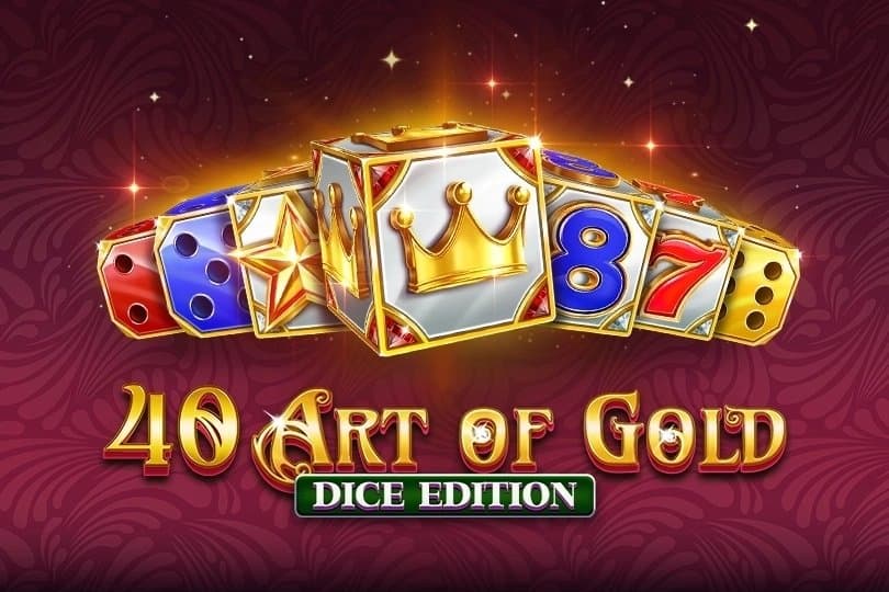 40 Art of Gold Dice Edition slot game by Amusnet