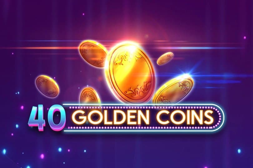 40 Golden Coins slot game by Amusnet