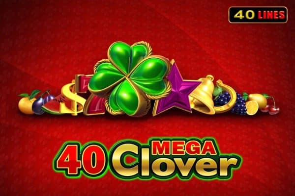 40 Mega Clover slot game by Amusnet