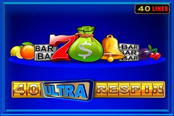 40 Ultra Respin slot game by Amusnet
