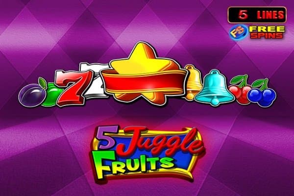 5 Juggle Fruits slot game by Amusnet