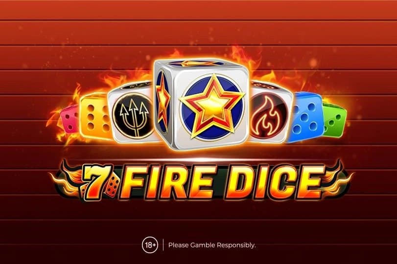 7 Fire Dice slot game by Amusnet