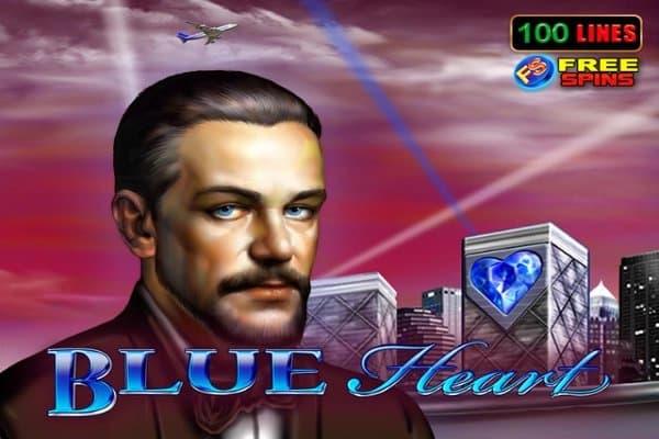 Blue Heart slot game by Amusnet