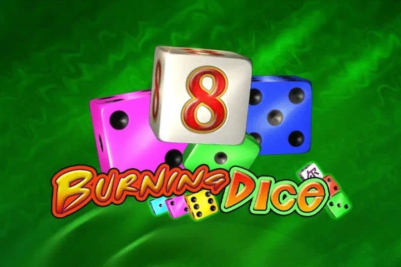 Burning Dice slot game by Amusnet