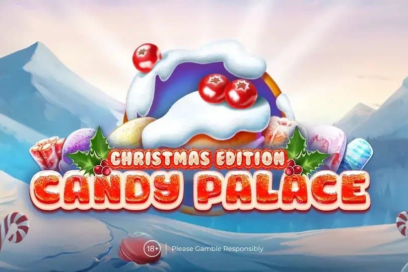 Candy Palace Christmas Edition slot game by Amusnet