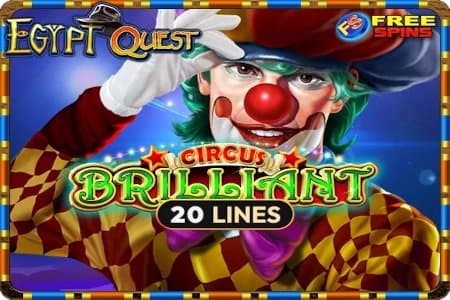 Circus Brilliant Egypt Quest slot game by Amusnet