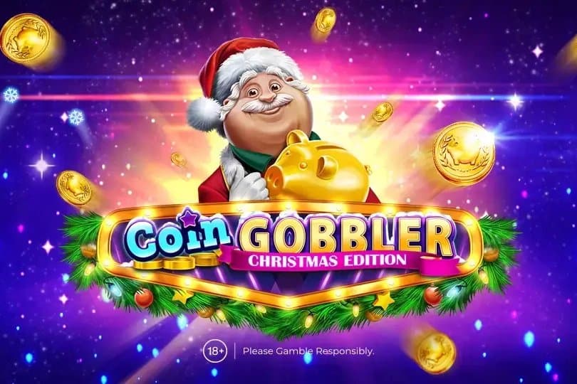 Coin Gobbler Christmas Edition slot game by Amusnet