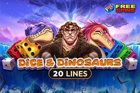 Dice & Dinosaurs slot game by Amusnet