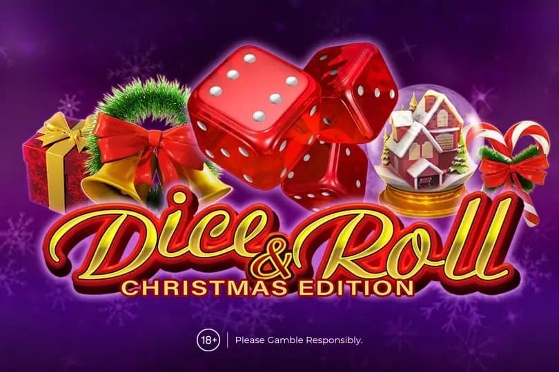 Dice & Roll - Christmas Edition slot game by Amusnet