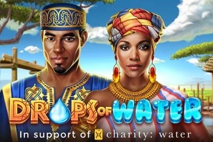 Drops of Water slot game by Amusnet